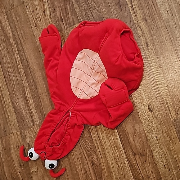 Carters sz 6 9 mos. Lobster costume adorable quality crawfish crab Halloween - Picture 3 of 8